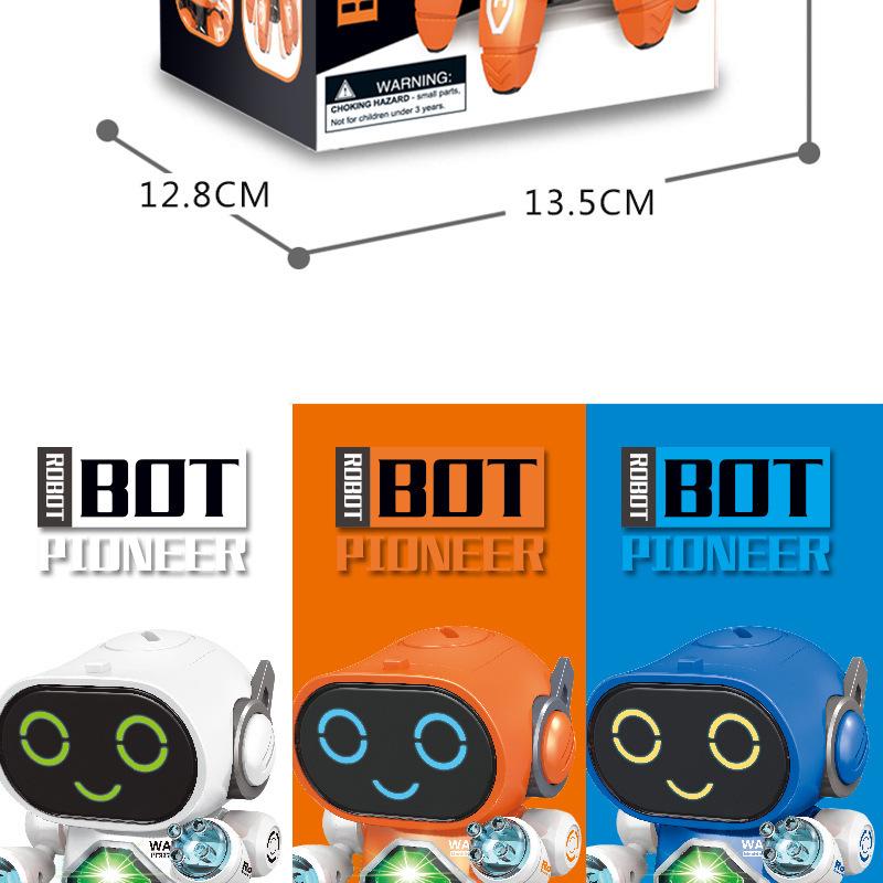 Electric Six-Claw Dancing Octopus Robot Toy with Lights and Music for Kids