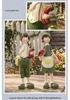 Cute Pastoral Style Resin Ornaments: Rural Couple for Home or Valentine's Decor