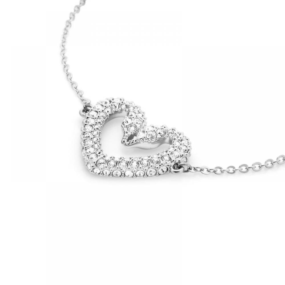 Swarovski 5625534 Sublima Una Heart Bracelet