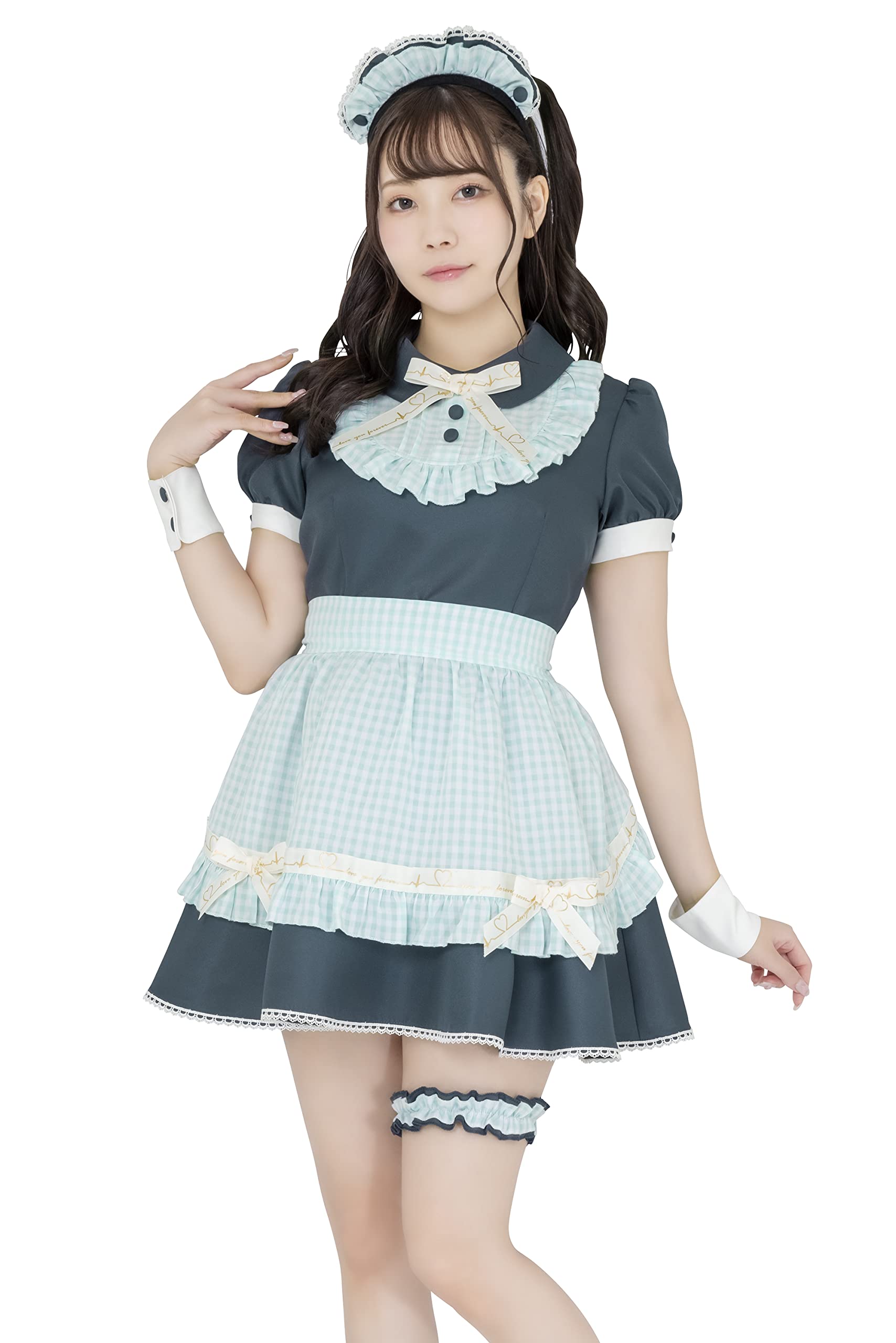 

Палетка Clearstone Lyrical Cosplay Хэллоуин Бэби Ленточный Голубой Горничная, Женская,