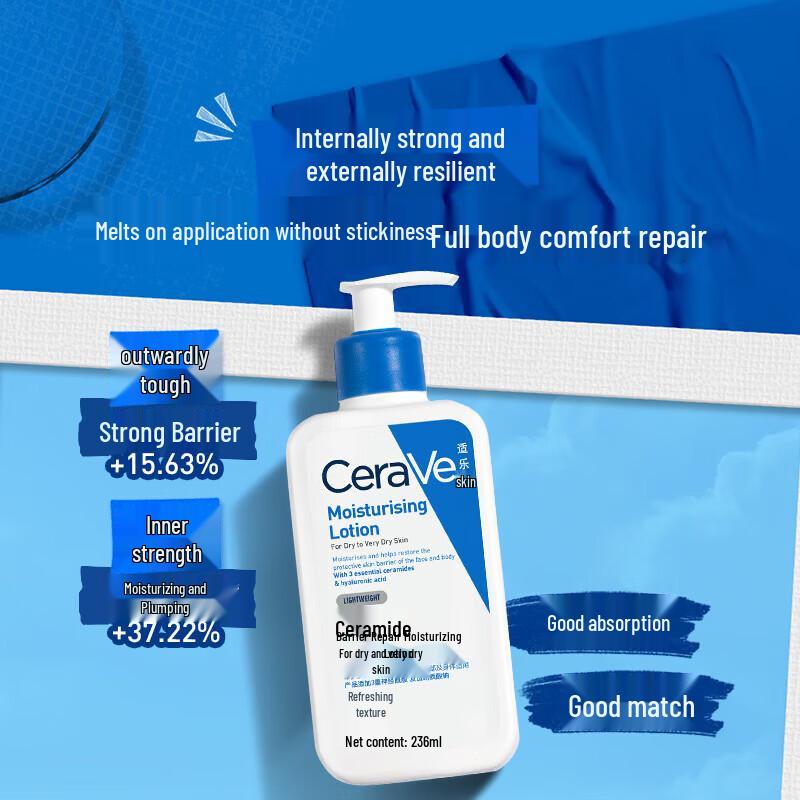CeraVe Ceramid-Barriere-Reparatur Feuchtigkeitsspendende Lotion