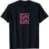 GAGA Novelty Graphic Tee Unique Fun Gaga Typography T-Shirt