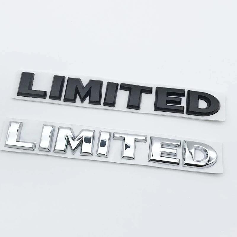 3D Metal 4X4 Limited Letters Tailgate Emblem Sticker Car Rear Boot Trunk Badge For Jeep Grand Cherokee Overland Compass Wrangler ALX1