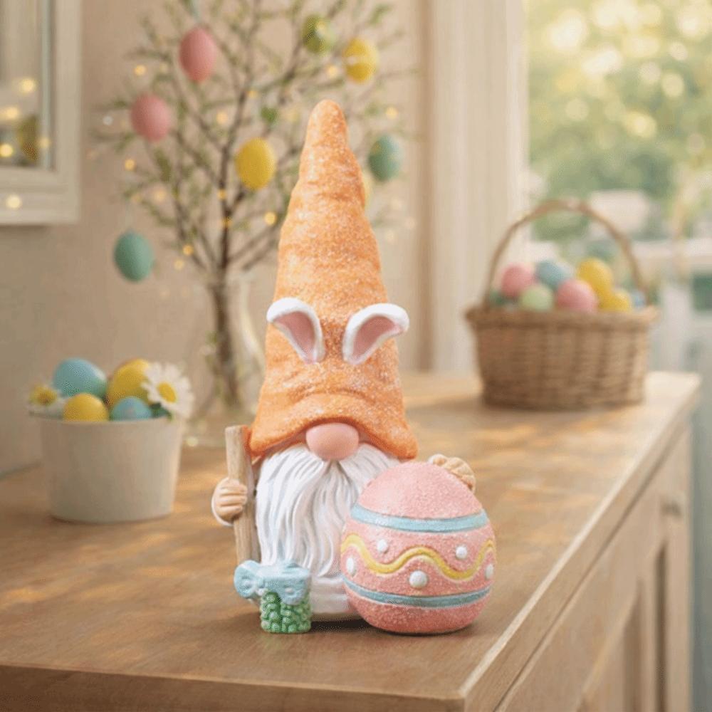 Easter Decor Easter Egg Rabbit Figurine Easter Party Home Garden Decor  Party Decoration