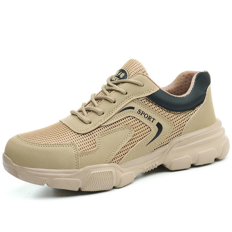 Breathable Safety Shoes Men Summer Work Shoes Puncture-Proof Composite toe Security Sneakers 6kv insulating shoes Protection