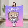 Dense Real Mix Collage Lyna Vallejos  Blanket Ultra-Soft Flannel Relax Present  Throw Blankets Plush Thin Quilt