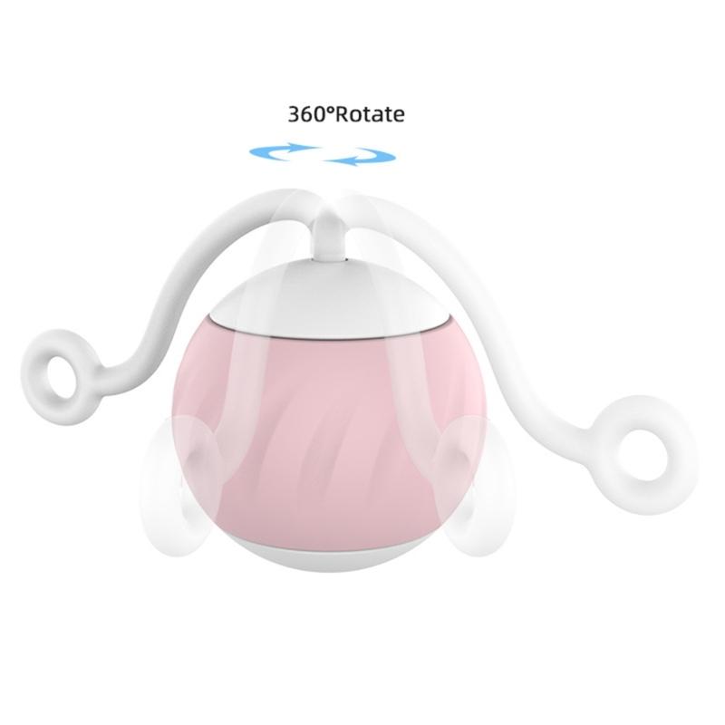 Interactive Cat Ball Toy With Sound Automatic Moving Ball Cat Toy Robotic Kitten Toy Cat Moving Toy Cat Scratcher Toy