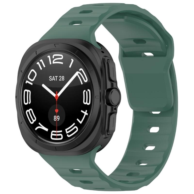 Comfortable Silicone Watch Strap Belt Repair for Watch Ultra 47mm Fashionable Watchband Sweatproof Bracelet