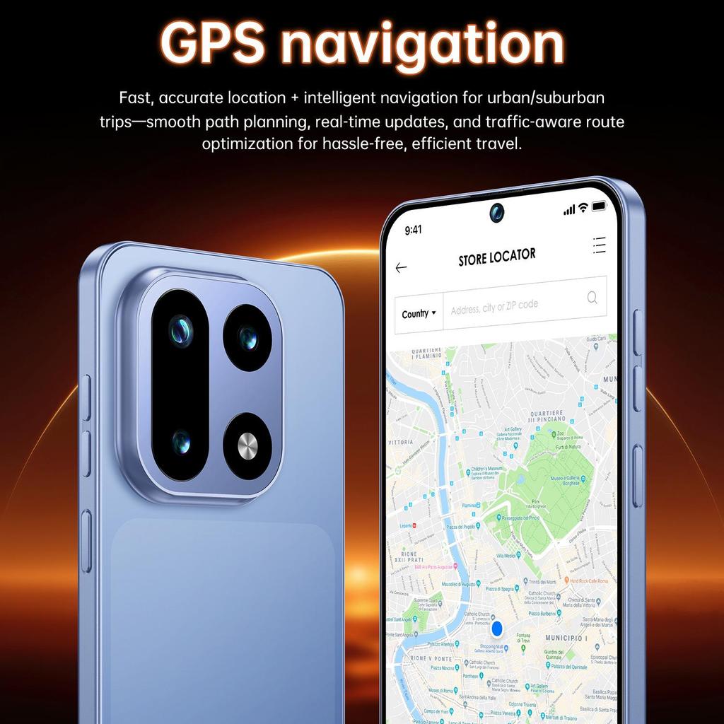 OP15 Mobile Phone: 16GB+1TB, 7.3-Inch Punch-Hole Display, Android, 5G