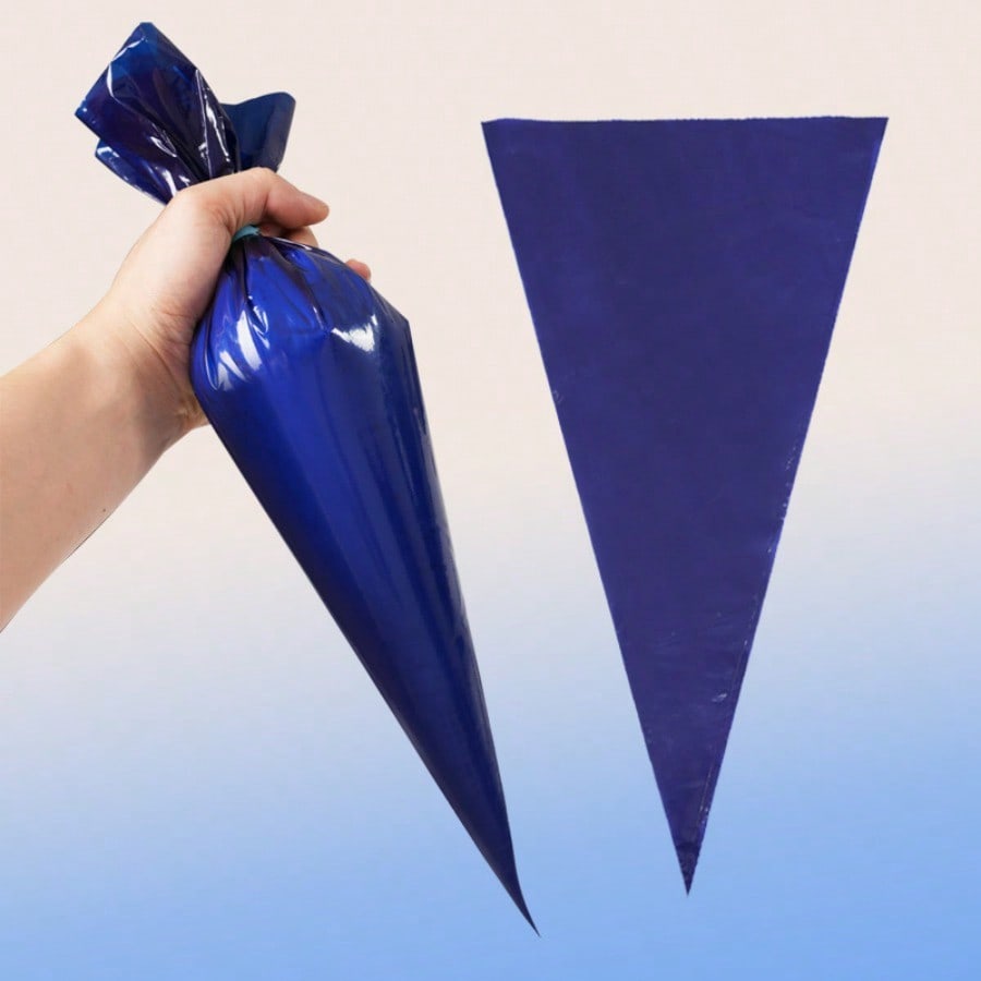 50Pcs/set Cream Bag Thickened Baking Piping Bag Disposable 16-inch Plastic Extrusion Bag