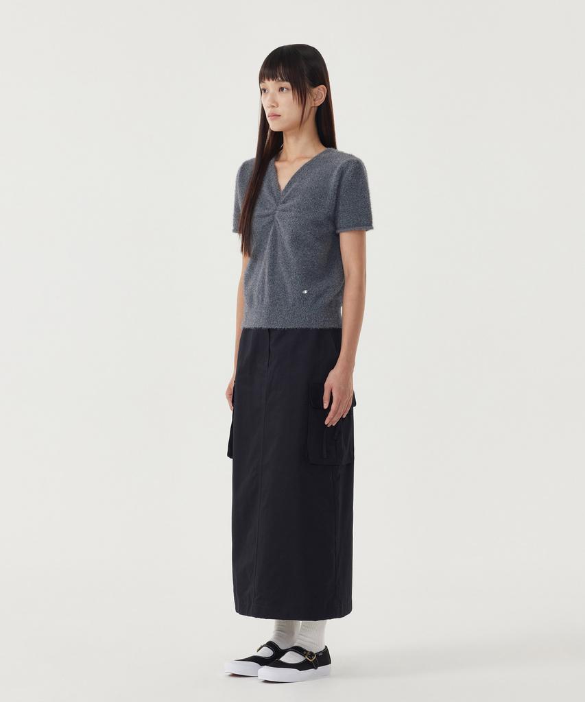 COVERNAT WOMAN Cargo Skirt Black