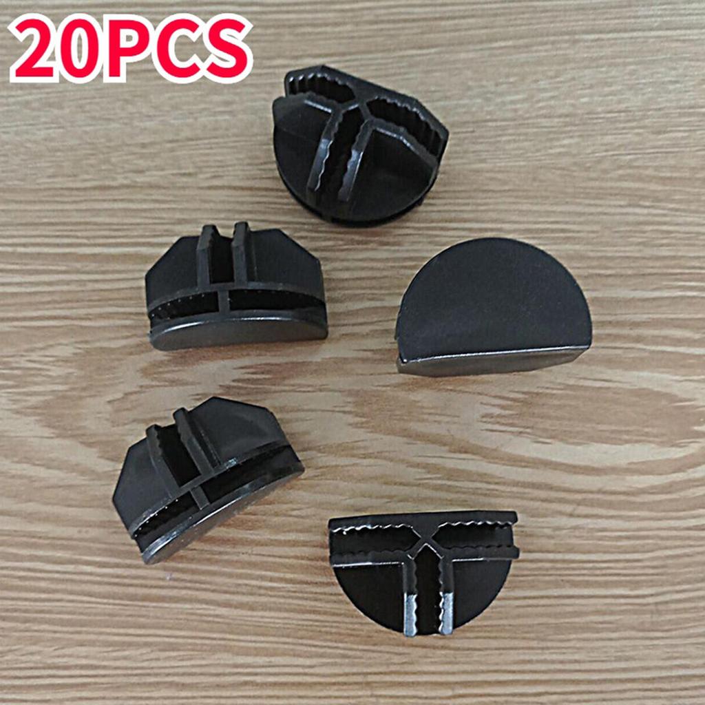 20 Cabinet Clips, Fastening Connecting Wire, Storage Cubes for Shelving Units