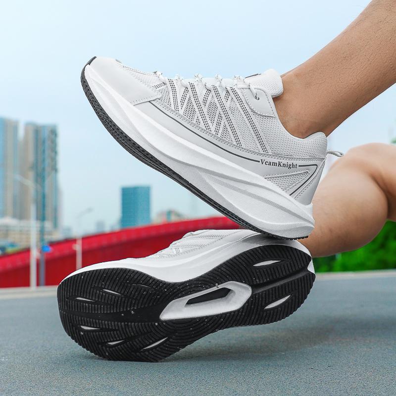 Men's Running Shoes Breathable Man Sports Sneakers Lace Up Comfort Casual Walking Shoes Athletic Training Footwear