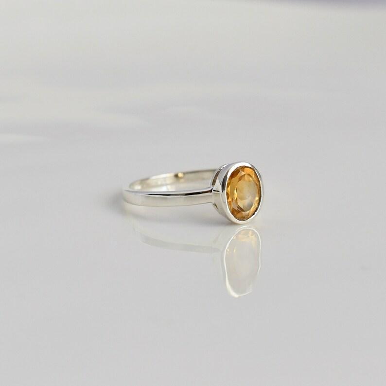 925 Silver Ring, Stacking Ring, Birthstone Ring Handmade Ring, Women Ring Gift For Her