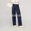Narrow wide leg pants for women, loose and slimming banana pants, casual long pants, curved knife pants
