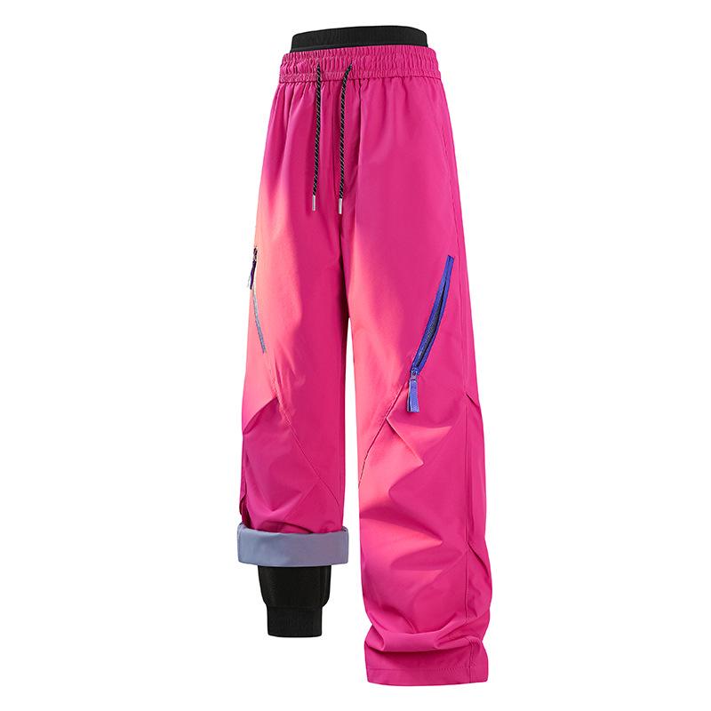 Men's & Women's 3-in-1 Waterproof Fleece-Lined Mountaineering Pants - Trendy Outdoor Couple Style