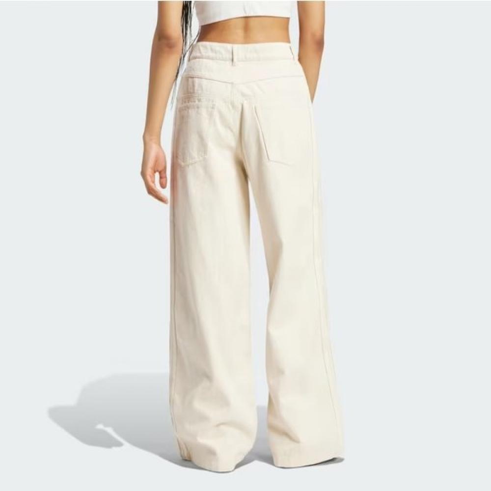 Women S Premium eSSential Denim Balloon pantS Iw5741 Adida...