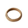 Simple Rattan Woven Bracelet Classic Bohemian Braided Bracelet Creative Ethnic Style Bangle  Beach
