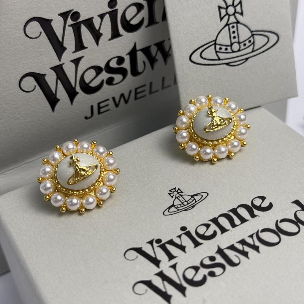 Kaiserinwitwe Cixi Sonnenblumen Magnetische Perlenkette & Französisches Retro Ohrring Set