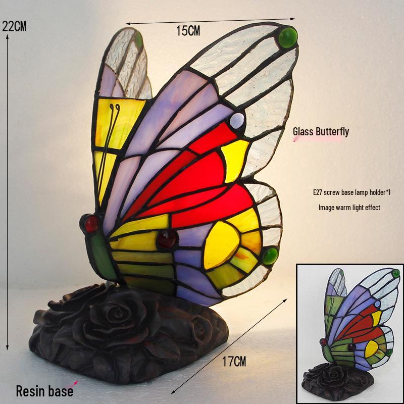 

Европейская прикроватная лампа Tiffany: Милый, Теплый, Романтичный Подарок для Домашнего Декора