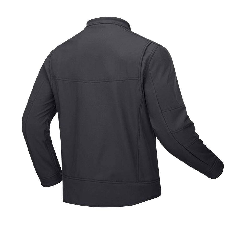 Men's Winter Solid Color Jackets Men's Fashion Trend Jackets Breathable Windproof Jackets Outdoor Sports Jackets