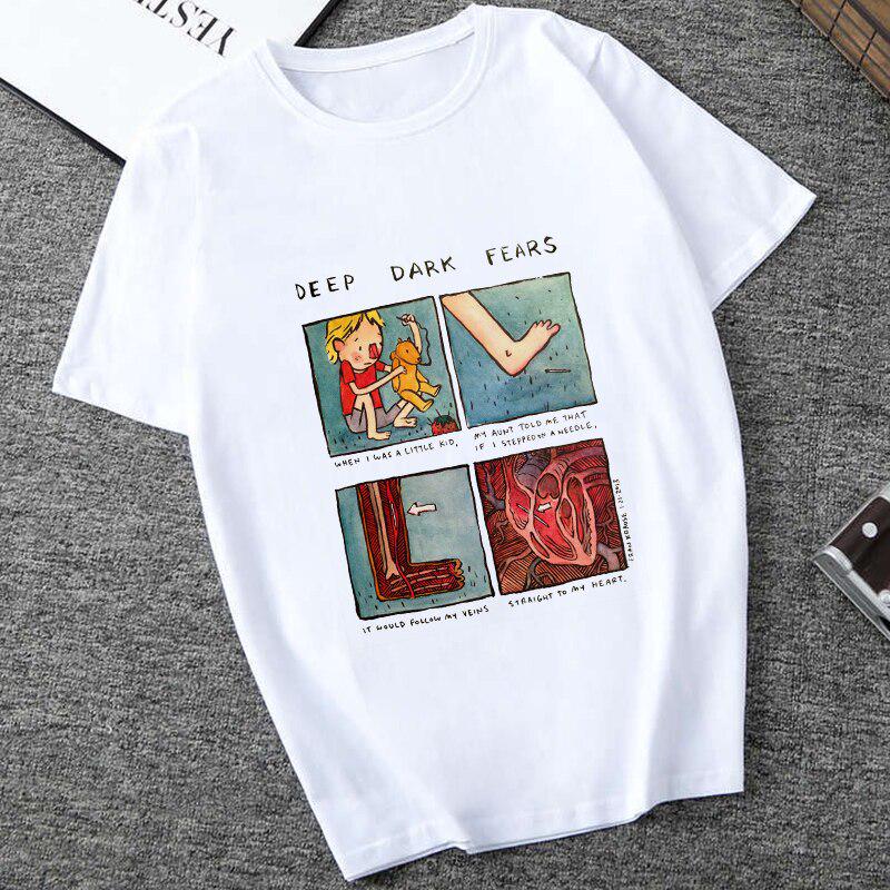 Buy Summer 2021 Female T-Shirt Deep 
