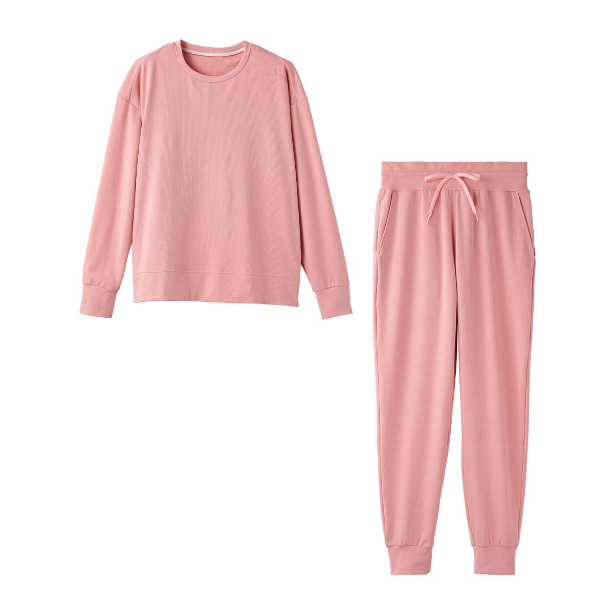 

Venex Standard Long Sleeve Crew Neck Jogger Pants General Medical Device Recovery Wear Women s Dry+ Set, Sakura, XL,