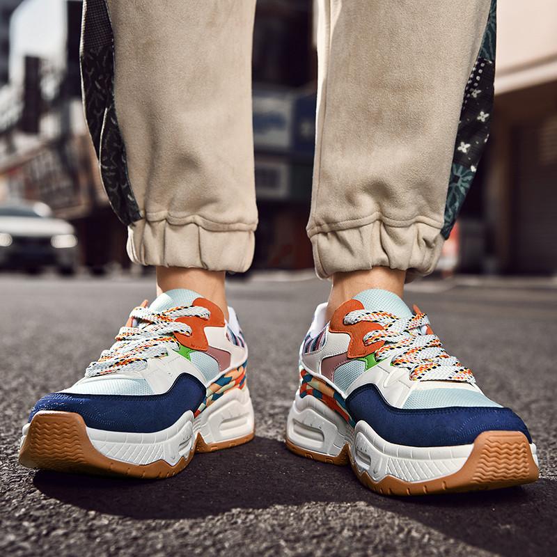 Herrenschuhe Sneakers Herren Freizeitschuhe Tenis Luxusschuhe Trainer Race Atmungsaktive Schuhe Mode Halbschuhe Laufschuhe für Herren