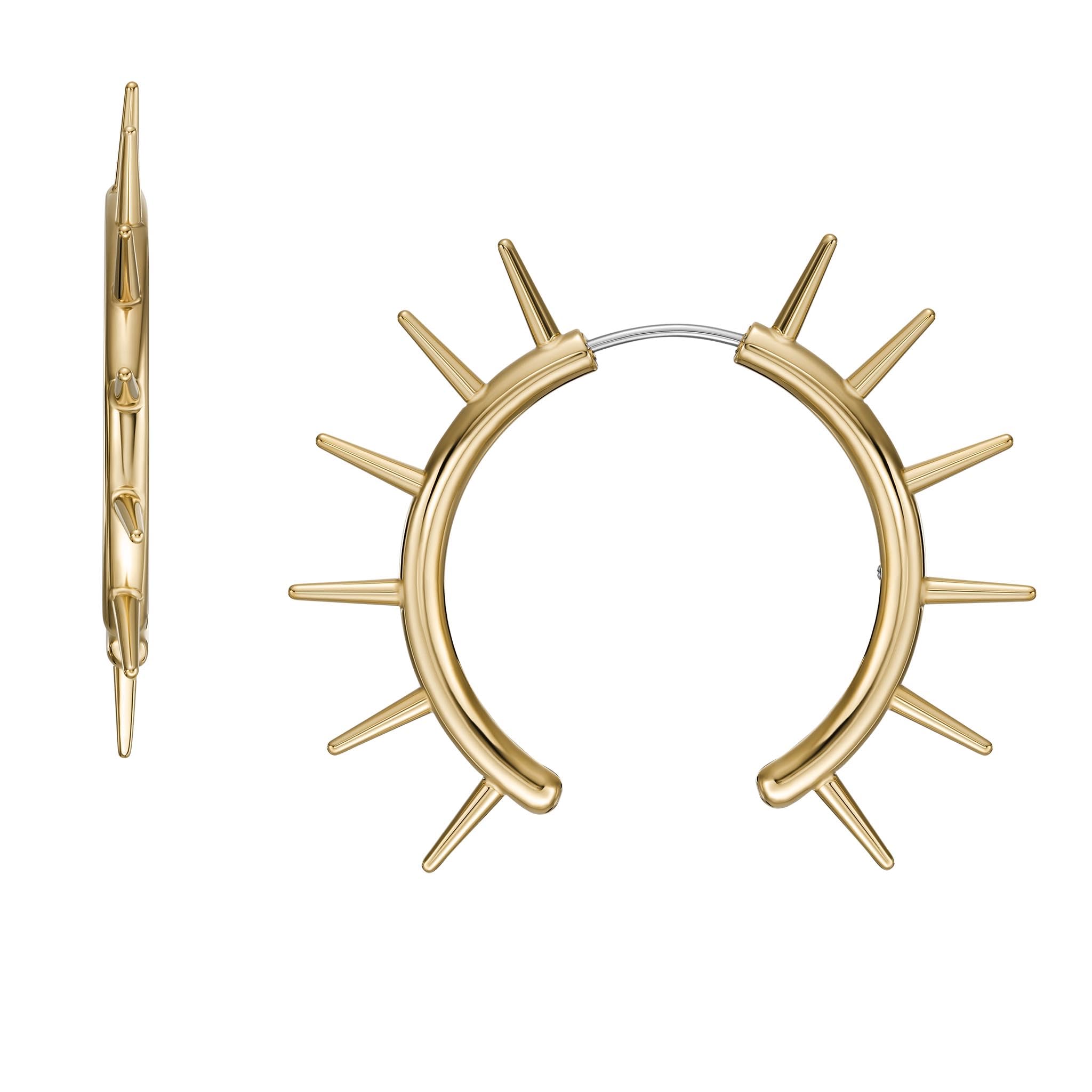

Diesel Stainless Steel Earrings for One Stainless No Jewelry Men, Size, Steel,