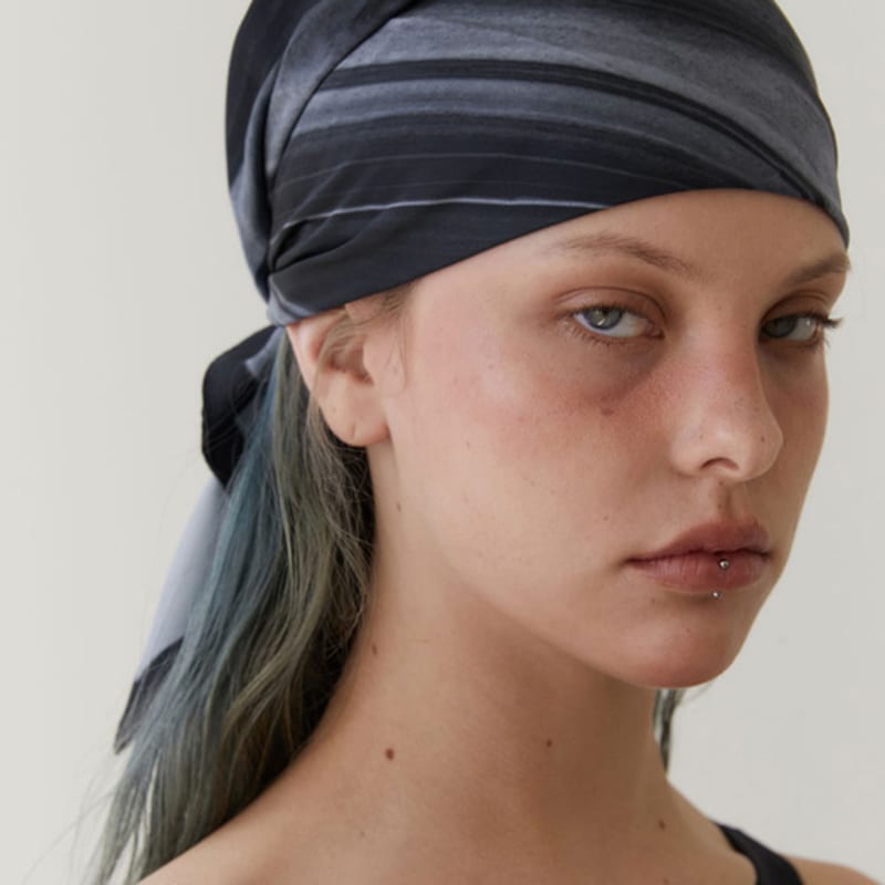 REVOIRSIS RVIS scarf multi black