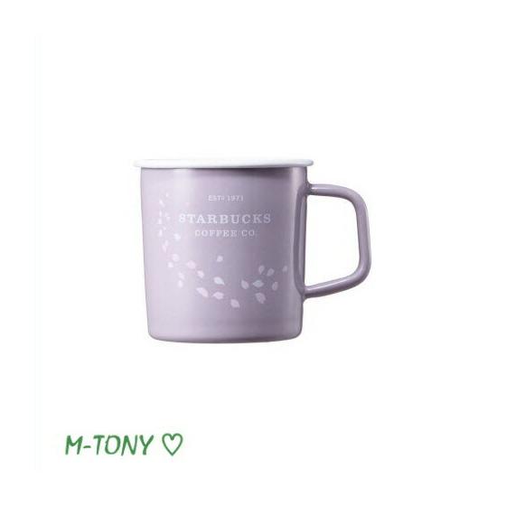 Starbucks Sakura SS Enamel Mug SAKURA 414ml  Overseas Limited Item/Not Released in Japan/Starbucks/Tumbler/Starbucks
