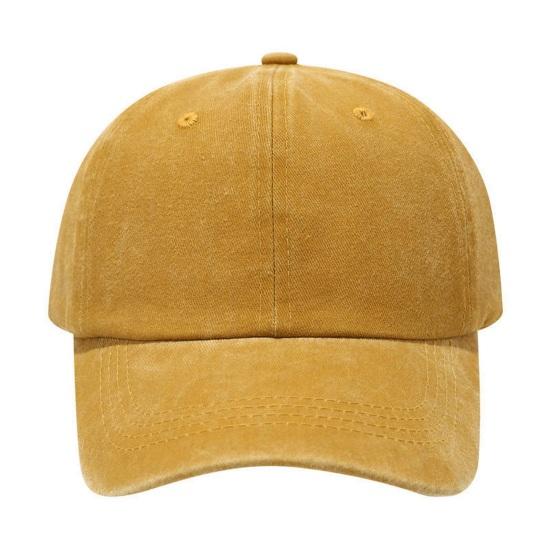 Baseballpet Zachte Top Verstelbare Gesp Gewassen Verweerd Zon Hoed Retro Straatstijl Mannen Vrouwen Baseballpet