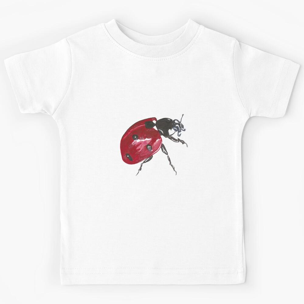 Red ladybug Kids T-Shirt 130