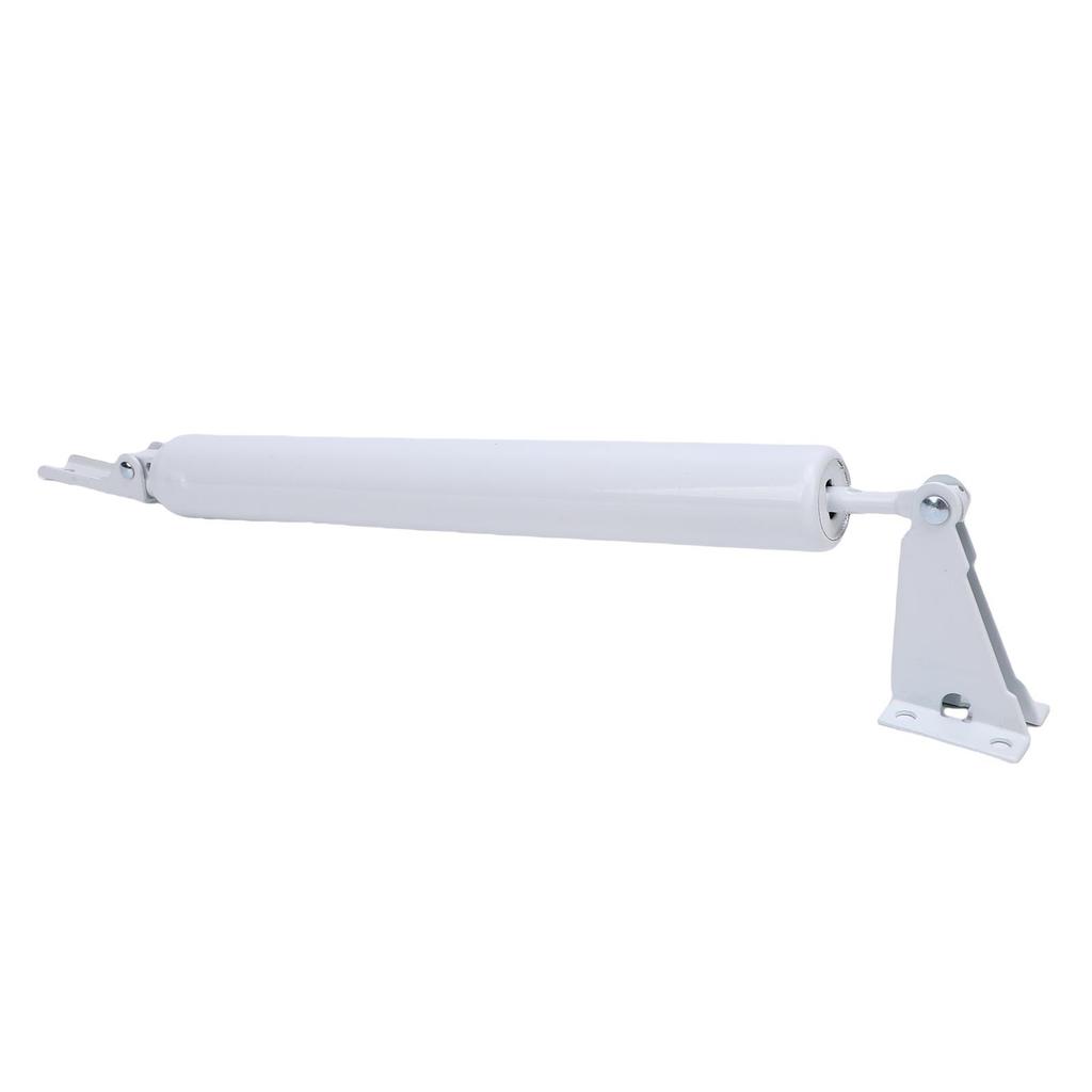 Screen Storm Door Closer White 33CM Quiet Closing Adjustable Cushion Speed Pneumatic Door Closer for Wood Door Metal
