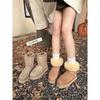 2025 Autumn and Winter Thick-soled Warm and Heightened Snow Boots Velvet Winter Cotton Shoes