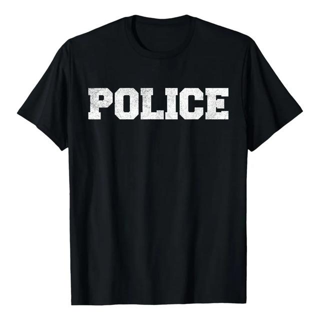 Police Officer Costume, Swat Team T-Shirt S
