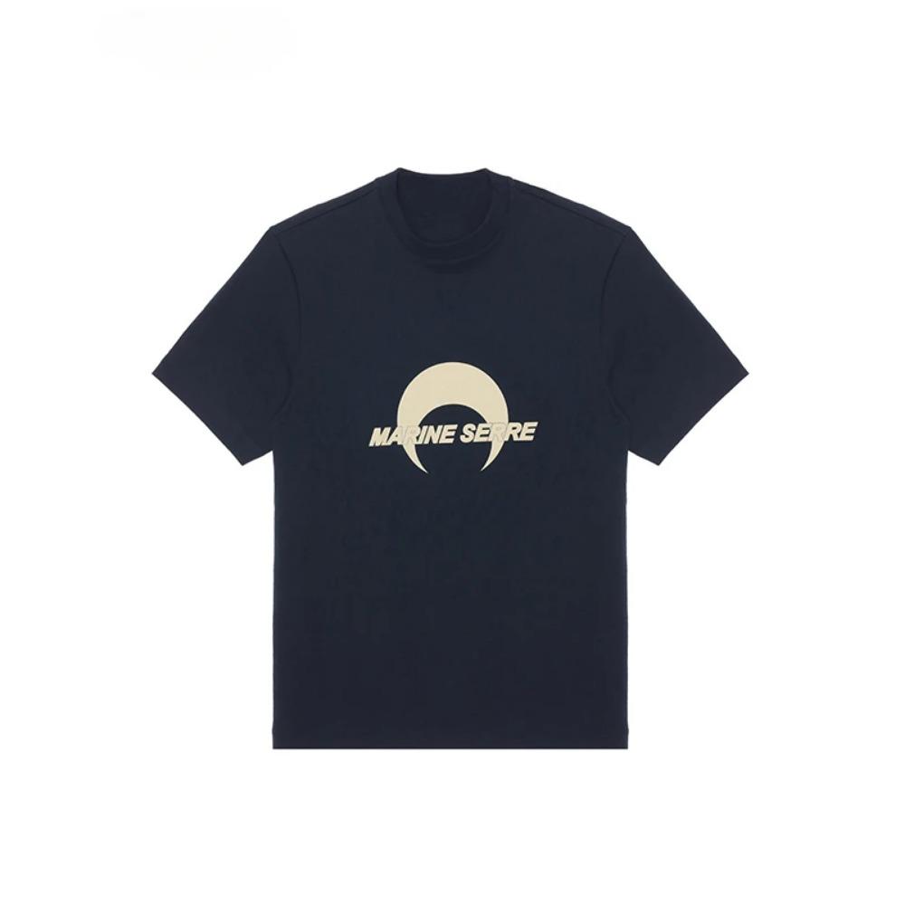 Fashion Brand New New High-end Fashion Street Youth Cotton Printed Pattern Men and Women with The Same Couple T-shirt Men