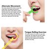 3 Pieces Tongue Tip Exercise Set Improve Flexibility Lateralization Lifting Oral Muscle Training Tool for Slurred Speech