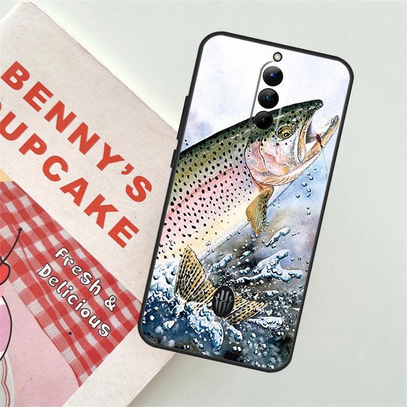 Trout Fishing Soft Case For ZTE Nubia Red Magic 9 Pro Plus 8 8S Pro 6S 7S 6 7 Pro 5S 5G 6R Back Cover