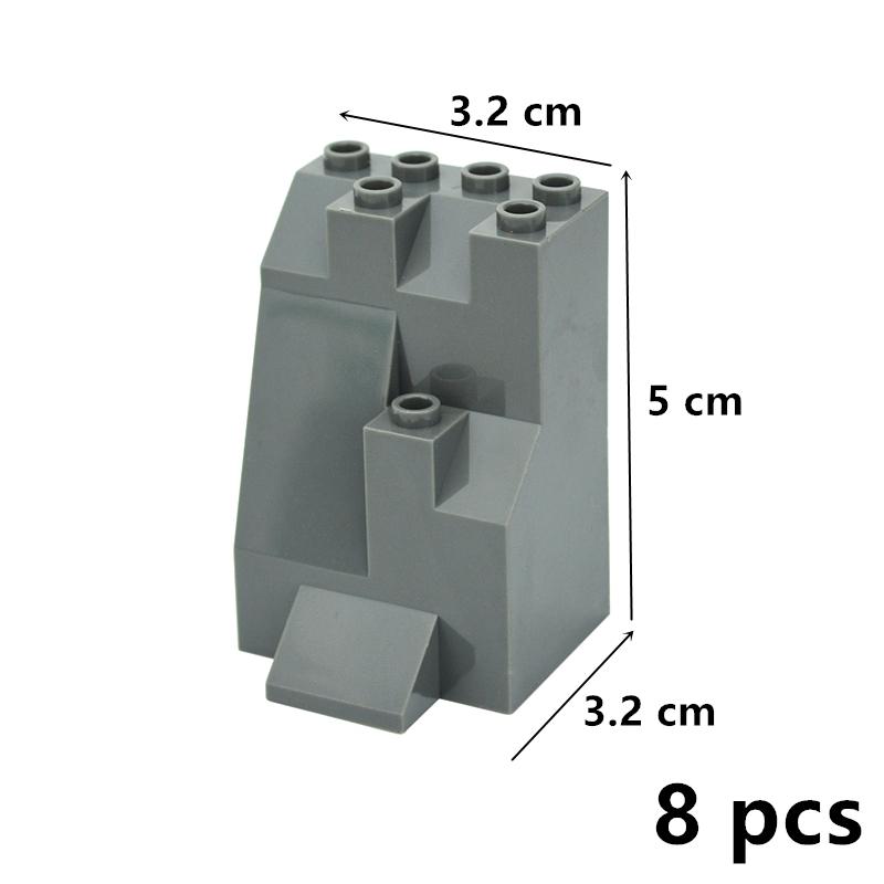 

Нетоксичные Собираемые Детали 6082 6083 23996 47847 Moc Скальная Панель Городской Пейзаж Diy Развивающие Строительные Блоки Совместимы С Брендом
