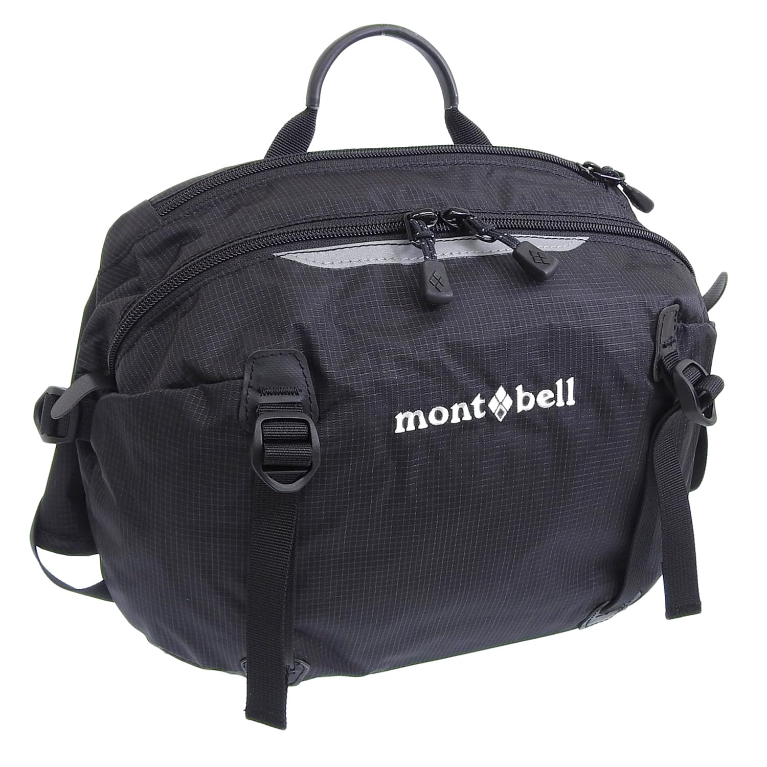 

Bag Shoulder Bag Body Bag Nylon Black Trail Lumber Pack 7L 1133199 [Montbell] Men s Women s чорний