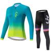 2025 Neues LIV Cycling Sports Cedar Anzug Polyesterfaser Radtrikot Feuchtigkeitstransportierend Radhose mit Trägern Schwamm Polster Radhose