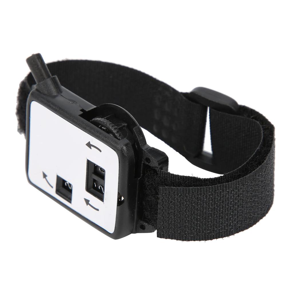 3Pcs Golf Score Counter Watch Manual Type Stroke Shot Keeper Plastic Accessories