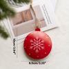 New Iron Christmas Tree Hanging Ornament Christmas Tree Star Snowflake Gift Box Xmas Party Home Decor Pendant Christmas