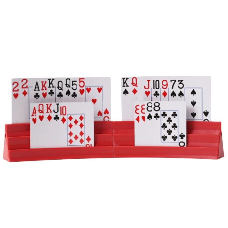 Folding Playing Card Holder Deck Stand Replacement Board Game Poker Seats Playing Card Holder for Organizing Cards