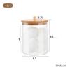 Makeup Cotton Pad Organizer Storage Box For Cottonswab Container With Bamboo Lid