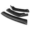 BKPTT1 Car High Quality Accessories For Cadillac CT6 2016-2018 Front Bumper Lip Body Kit Chin Spoiler Diffuser Guard Carbon Fiber ABS
