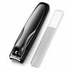 stainless steel nail clippers in anan suitable for thick includes glass nail Japanese-made [Featured magazine] High-quality, splash-proof, extra-large