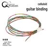 Pearlescent Celluloid Guitar Binding Strip, Bright Color, 1700*2*1.5MM