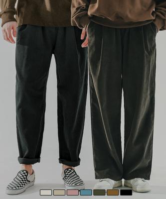 WV PROJECT [2Pack] Churros + Croffle Corduroy Elastic Pants 2Pack (Cjlp7423+Mjlp7618) (B Type)